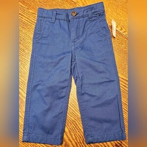 Baby Gap‎ 18-24 Month Chino Pants - blue - NWT